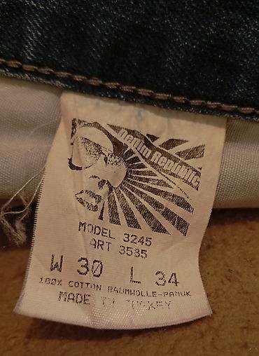 Джинсы: Мужские стильные джинсы Denim Republic (W30/L34, 100% хлопок) Продаю — 2