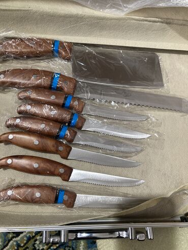 bicaq satisi baki v Azərbaycan | Bıçaqlar: Yeni diwli bicaq desti balta ile, 8 eded