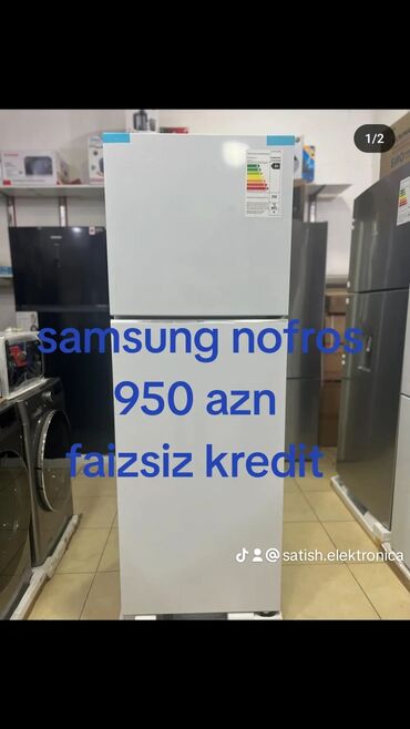 Soyuducular: Yeni 1 qapılı Samsung Soyuducu Satılır, rəng - Ağ, Kredit var