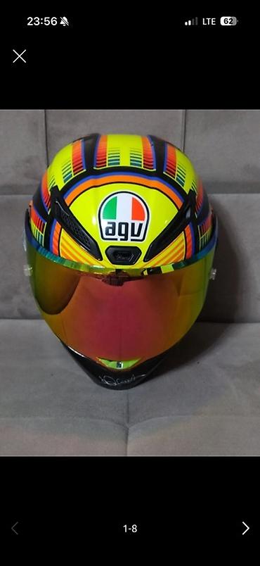 Спорт и отдых: Шлем интеграл AGV, дизайн Valentino Rossi (46) от Drudi Performance — 1