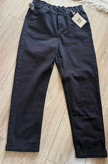 Джинсы: Джинсы, Мом, Bershka, Высокая талия, S, M — 2