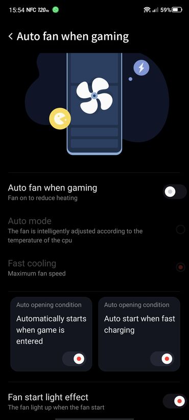 ZTE: ZTE Nubia Red Magic 7pro, 512 GB, rəng - Qara, Zəmanət — 18