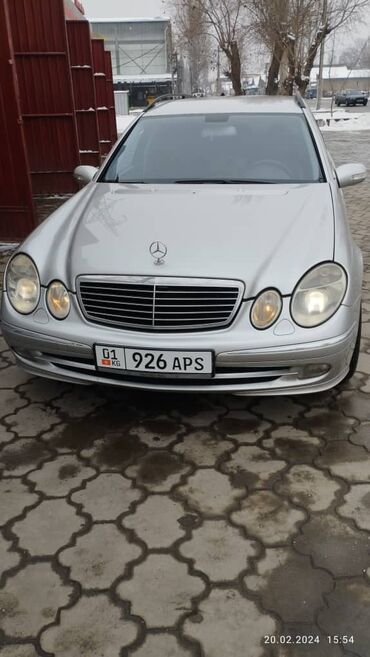 Транспорт: Mercedes-Benz E-Class: 2003 г., 3.2 л, Автомат, Дизель, Универсал