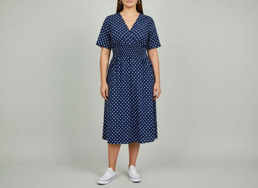 sukienki damskie w grochy: Women`s dress, size XL