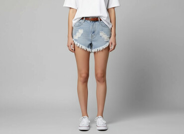 czarne szorty damskie jeansowe: Shein, Shorts for women, size XS