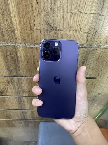 черные наушники airpods: IPhone 14 Pro Max, 512 ГБ, Deep Purple, 91 %
