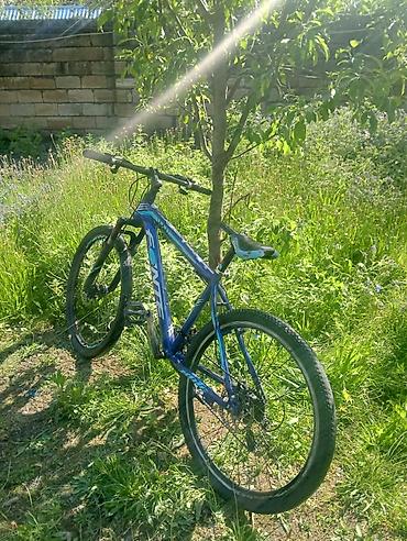 velosibed barter: - Dağ velosipedi, mavi rəng - Sərt çərçivə (hardtail) dizaynı - Ön — 1