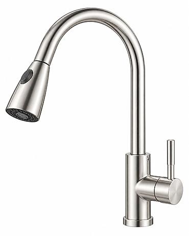 Mətbəx üçün çəkilə bilən başlıqlı qarışdırıcı kran - Material
