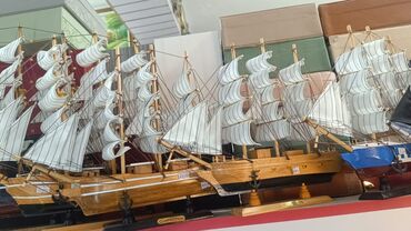 Gəmi modelləri: Gemı suvenırı. Yeni.olculere görə qiymət — 19