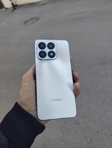 Honor: Honor X8a, 128 GB, rəng - Gümüşü, Barmaq izi, Face ID