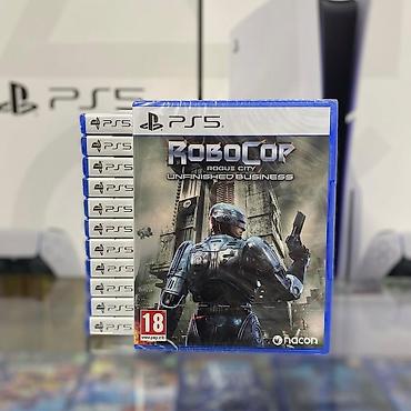 pc disk: PS5 oyunu: RoboCop: Rogue City – Unfinished Business (disk versiyası) — 1