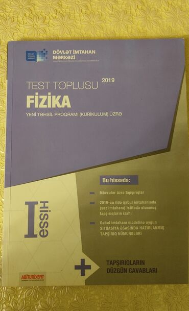 fizika dim test toplusu pdf 2023: Fizika Test toplusu 1ci hissə 2019 Dim Yenidir cavabları ilə 2ci