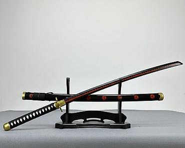 Коллекционные ножи: Декоративные японские мечи (катаны) в аниме‑стиле — коллекционные — 8