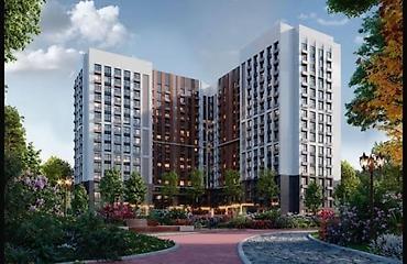 квартира алемедин: 2 комнаты, 84 м², Элитка, 15 этаж, ПСО (под самоотделку) — 3