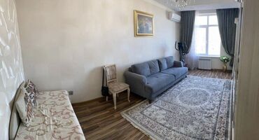 квартира филармония на долгий срок: 2 бөлмө, 66 кв. м, Элитка, 5 кабат, Евроремонт