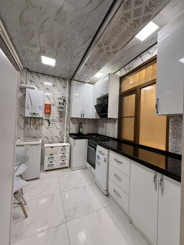 Uzunmüddətli kirayə mənzillər: İnşaatçılar və 20 yanvar metrosuna 7-dəq piyada məsafədə Sosial — 9