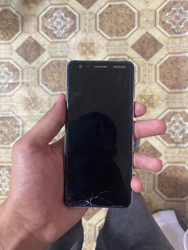 telefon satışı ikinci el: Nokia 3.1, 16 GB, rəng - Qara