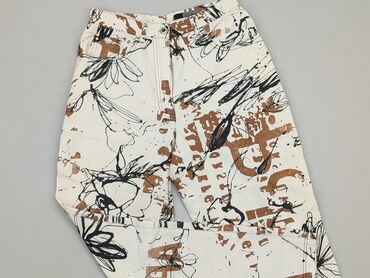 bluzki damskie brązowa: Spodnie materiałowe, M, stan - Dobry