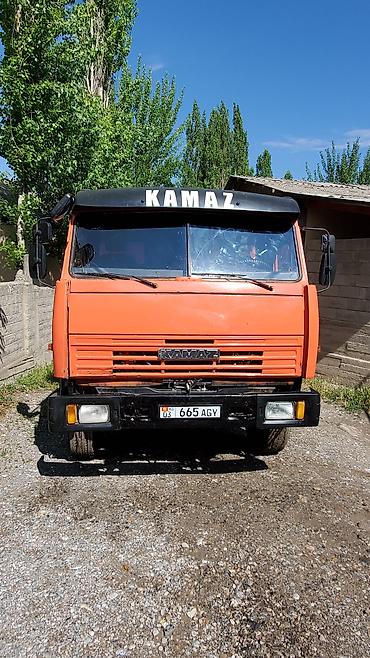 Другой строительный транспорт: КАМАЗ самосвал 65115, 6×4 - Оранжевый самосвал с кузовом увеличенного — 1