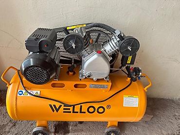 Alətlər: WELLOO markalı hava kompressoru - Güc: təkfazalı elektrik mühərriki — 3