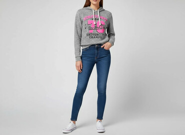 bluzy z nadrukiem szczecin: Women`s sweatshirt, size L