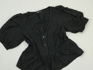 bluzki koszulowe damskie czarne: Bluzka Damska, Lc Waikiki, S, stan - Bardzo dobry