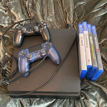 PlayStation 4 Slim Прошитая 👈 цена: 18.400❗ Комплектация: - консоль at lalafo.kg PlayStation 4 Slim Прошитая 👈 цена: 18.400❗ Комплектация: - консоль
