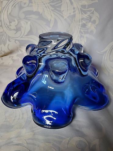 Ostalo posuđe: Cinija rucni rad iz 60ih Josef Hospodka Bohemija. Cinija unikatna — 12