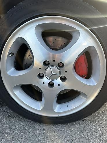 teger: Mercedes-Benz orijinal yüngül lehimli disklər və şinlər komplekti - — 1