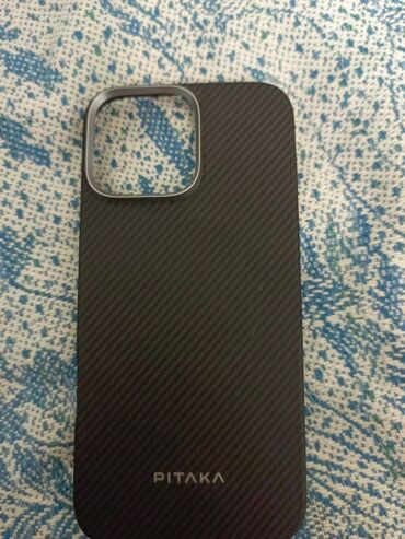 Telefon ehtiyat hissələri: "Apple iPhone 16 Pro Max" üçün arxalıq Pitaka case İPhone 16 pro max