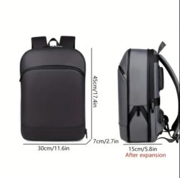 Noutbuklar üçün örtük və çantalar: Yeni Yeni Notbook çantası (Bel çantası) Rəng- qara Genişlənə bilir — 5