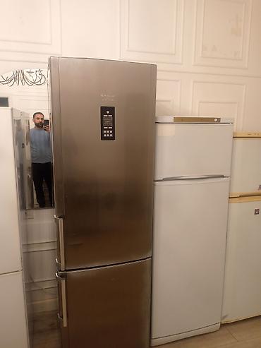 satfinder satisi: Hotpoint Ariston soyuducu, alt dondurucu bölməli model. Paslanmaz — 1