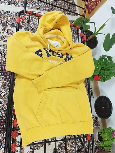 обувь on: Набор мужских худи и толстовок с капюшоном 1) Желтое худи Abercrombie — 1