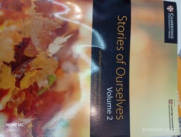 informatika derslikleri: IGCSE Cambridge Stories of ourselves volume 2 kitabı