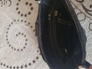 tote bag: HUGO BOSS kişi çiyin çantası - Rəng: qara - Material: sıx, dayanıqlı — 2