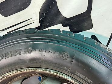 g comp: Колеса в сборе 295 / 60 / R 22,5, Зима, Б/у, 1 шт, Грузовики/Автобусы, Литые, отверстий - 10 — 2