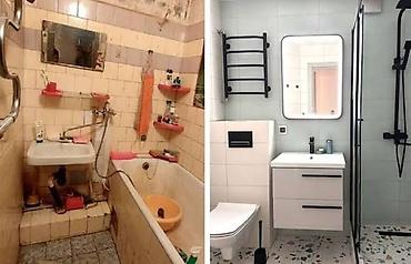 ремонт плит: Укладка плитки в ванной, Укладка плитки на стену, Укладка плитки на пол | Керамическая плитка, Керамогранитная плитка, Мозаичная плитка | Вертикальная укладка, Диагональная укладка, Горизонтальная укладка Больше 6 лет опыта — 6