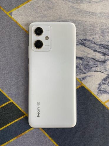 телефон нот 12: Xiaomi, Redmi Note 12, Б/у, 128 ГБ, цвет - Белый, 2 SIM