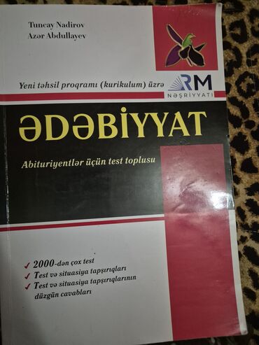 Azərbaycan Tarixi: Ədəbiyyat tuncay test toplusu
