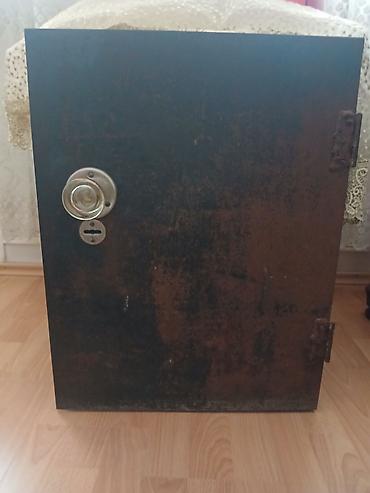 seyf paket: Metal seyf qapısı - Material: qalın polad təbəqə - Kilidləmə: dairəvi — 1
