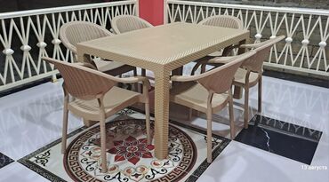 Bağ, çöl masa və oturacaq dəstləri: Yeni, Dördbucaq masa, 6 stul, Açılan, Stullar ilə, Plastik, Türkiyə -da lalafo.az — 4 Bağ, çöl masa və oturacaq dəstləri: Yeni, Dördbucaq masa, 6 stul, Açılan, Stullar ilə, Plastik, Türkiyə — 4