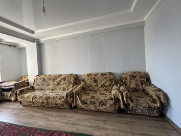 жумшак эмеректер: Комплект мягкой мебели, Б/у, Самовывоз, цвет - Бежевый