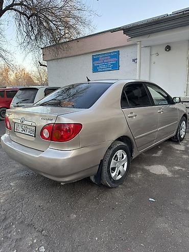 Toyota: Toyota Corolla: 2002 г., 1.8 л, Автомат, Бензин, Седан — 4