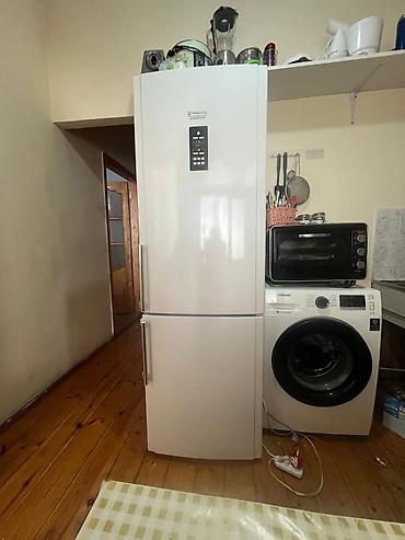 ariston ehtiyat hisseleri: İşlənmiş 2 qapılı Hotpoint Ariston Soyuducu Satılır, rəng - Ağ, Dispenserli — 2