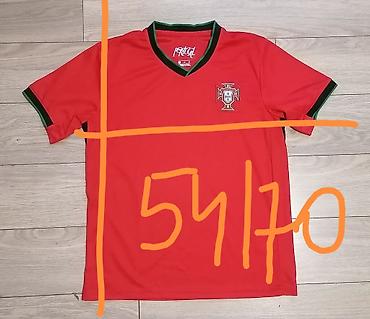 nike tn duks: Dres reprezentacije Portugala – kratki rukav odličan - Boja: crvena — 1