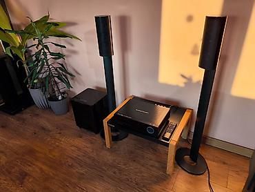 Zvučnici i stereo sistemi: Harman Kardon HS2X0 – 2.1 sistem kućnog bioskopa Komplet sadrži: - — 3