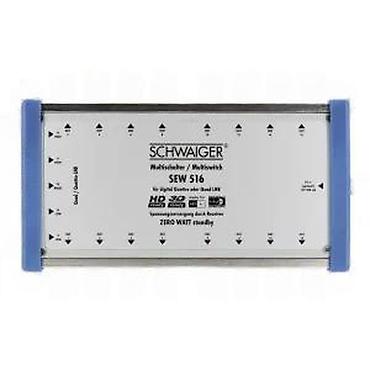 Aksesoari za TV i video: Schwaiger SEW 516 – SAT multiswitch 5×16 - Ulazi: 5 (4× SAT iz — 8