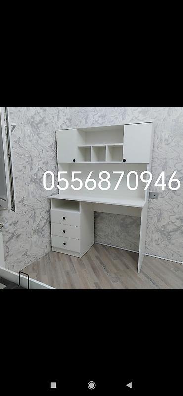 pismini: Oğlan və qız üçün, Yeni, Siyirməsiz, Yazı masası, Stulsuz — 4