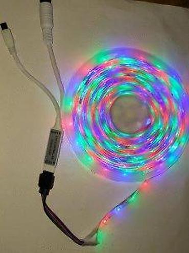 maxi staklene case: RGB LED TRAKA 5M SA KONTROLEROM I NAPAJANJEM 300 LED | *AKO IMATE — 9