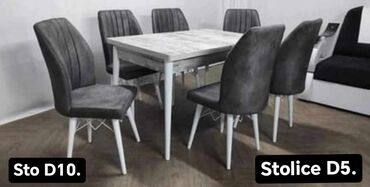 stolovi i stolice za trpezariju: Do 4 mesta
